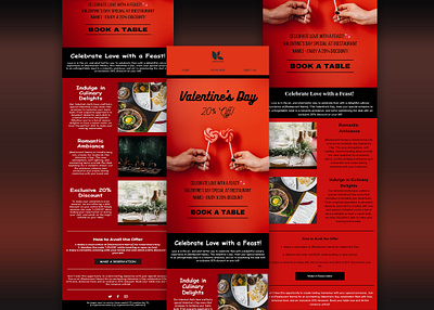 Restaurant Email Design email email design email marketing email template klaviyo mailchimp newsletter design restaurant email design