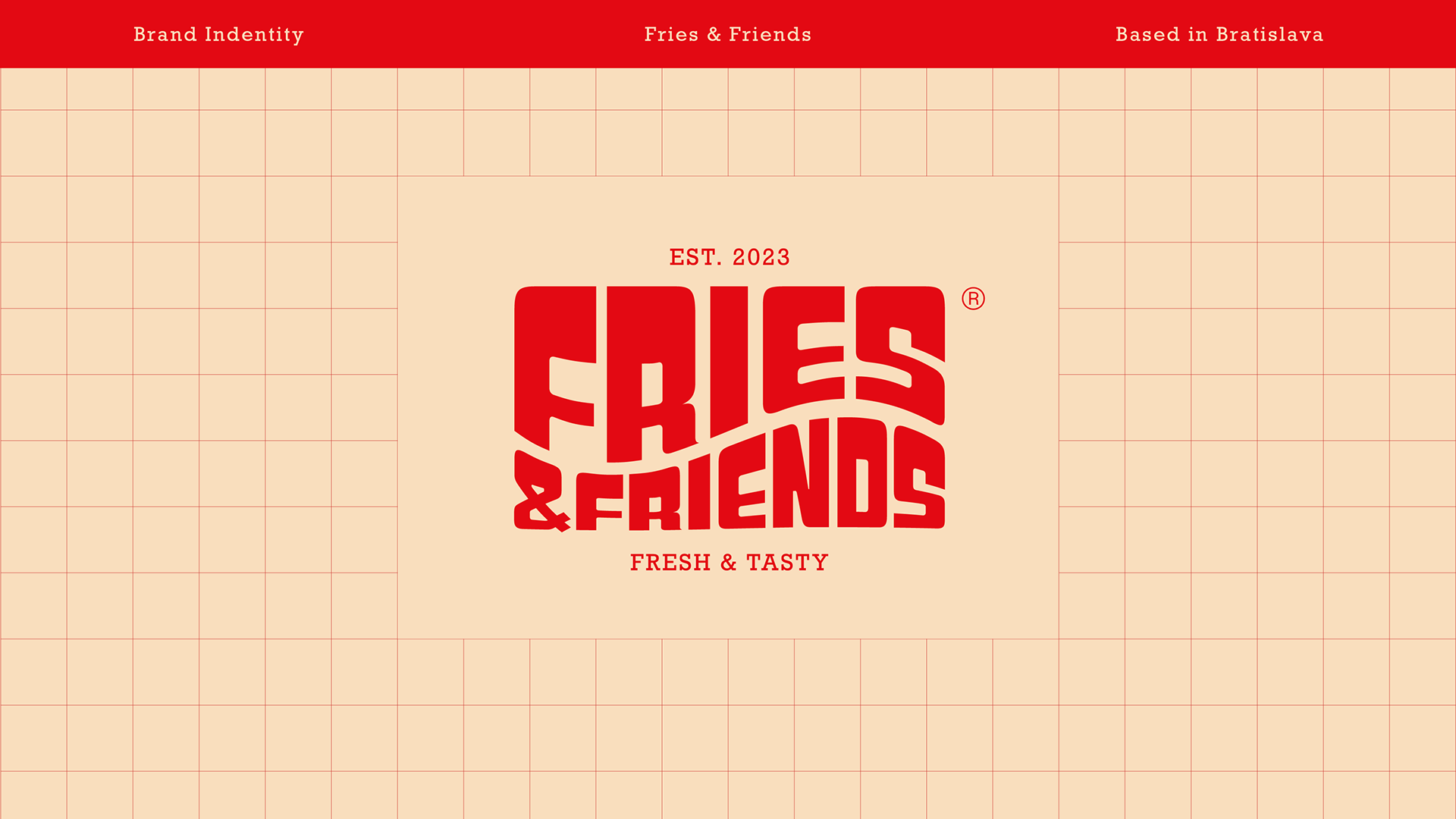 Fries and Friends Branding 3d animation branding graphic design logo motion graphics ui