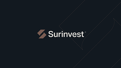 Surinvest Branding 3d animation branding graphic design logo motion graphics ui