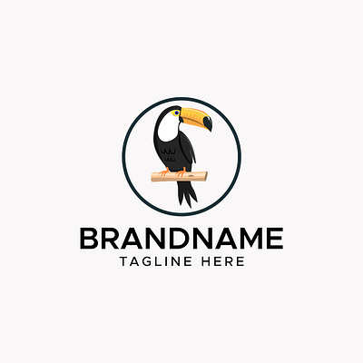 Exotic Bird Logo Design bird brand identity company exotic logo design logotype minimalist modern