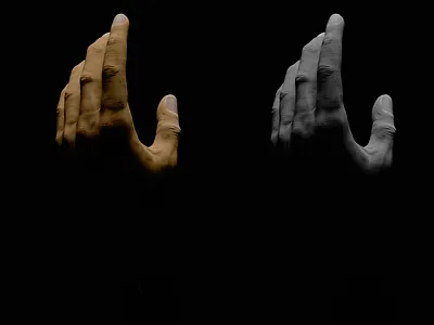 3D Hand Gesture 3d animation blender hand sculpting