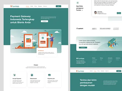 Tuntaz company web company profile web web design