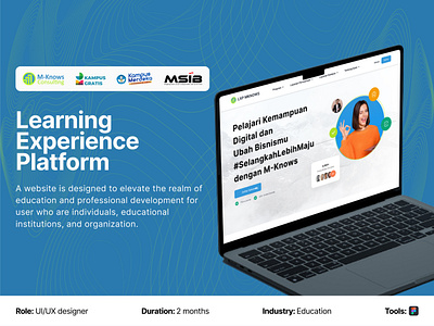 Learning Experience Platform (LXP) - Website branding learning experience platform lxp design portfolio design product design ui design ux design website design