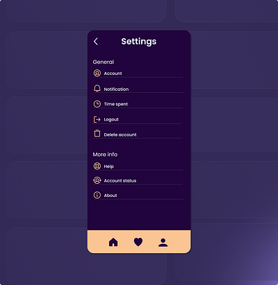 Dailyui#07 Settings dailuichallenge dailyui dailyui07 figma settings ui