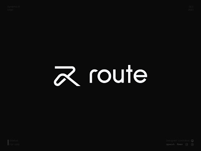 Dynamic R branding design icon logo logodesign logotype minimal vector