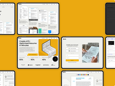 Career Canvas: Your Professional Story design trends.