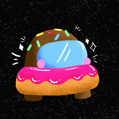 Among Kita (Us): Donut among us branding cute design doodle drawing graphic design illustration logo ui vector