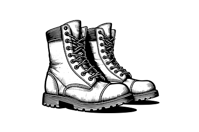 Boots SVG clipart svg design