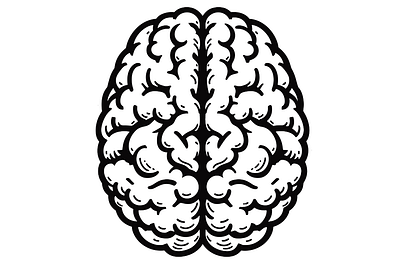 Brain SVG design