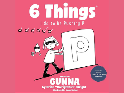 6 Things I do to be Pushing P book design creative direction illustration