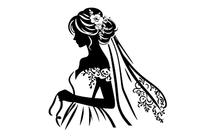 Bride SVG design