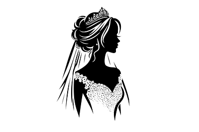 Bride SVG design