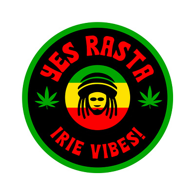 Yes Rasta Concept branding graphic design logo