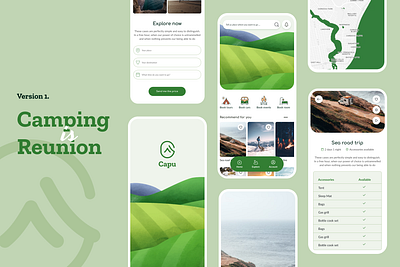Capu - Camping app booking camping destination green tour