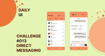 Day #013 Direct Message branding graphic design ui ux