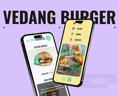 VEDANG Burger Website burger burger website restaurant restaurant website ui ux website
