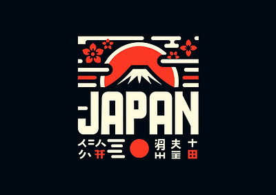 JAPAN branding city logo design graphic design illustration japan japan logo logo logo design logos modern logo professional logo ui ux vector