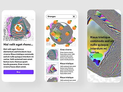 Mobile app wireframes with illustrations 2024 crazy design figma illustration minimalist mobile new trends ui