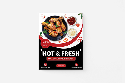 Food Flyer Design design designer flyer flyer design food flyer food poster graphic design mahakashbd poster poster design