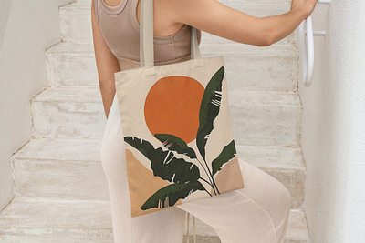 Tote Bag Tenderness Mockups canvas bag cotton mock up mockup template textile texture tote bag