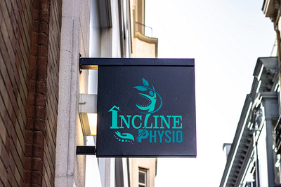 INCLINE PHYSIO Logo Design branding design graphic design illustration logo typography vector