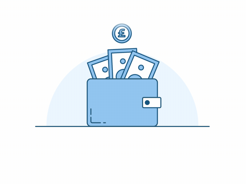 P2G logo animation 2d animation behance flat laptop logo map money motiondesign outline wallet
