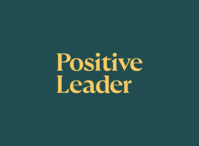 Positive Leader visual identity and website brand branding design graphic design illustration logo marketing meyers briggs personality test philosophy psychology ui ux vector