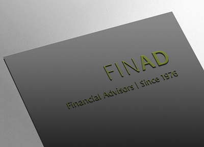 FinAD Logo Design branding design graphic design illustration logo typography vector