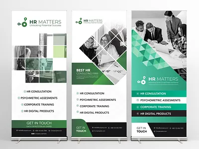 Corporate roll up banner, retractable banner, signage design advertisement agency backdrop design billboard brand identity branding business company corporate roll up banner exhbition stand flyer leaflet logo marketing pop up banner poster pull up banner retractable banner roll up banner stand banner
