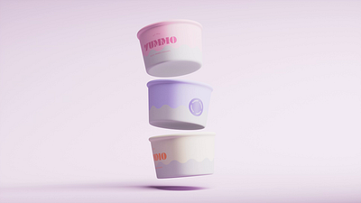 Yummo - Brand identity & package design 3d animation branding graphic design logo motion graphics