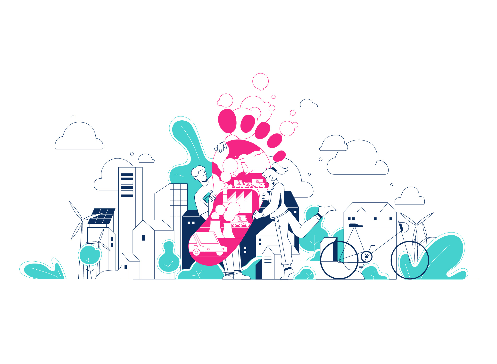 Cedara illustration 2d art 3d branding design drawing flat illustration logo motion graphics ui vector