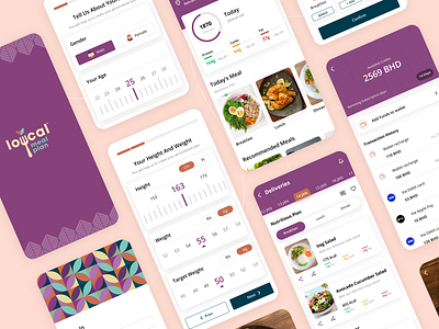 Meal Plan app diet food ui