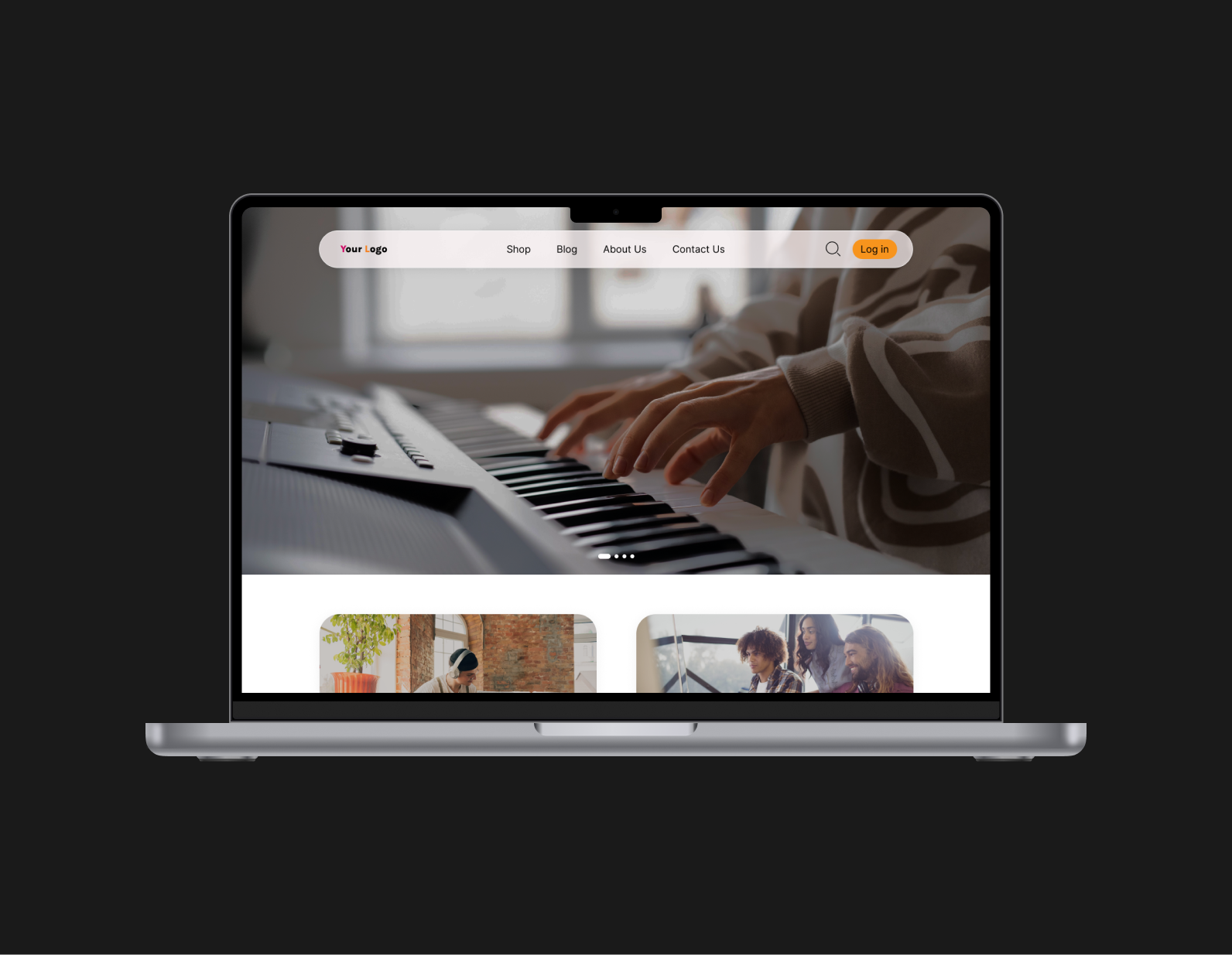 Music Academy Website academy instructors music academy music academy website music website online music class research ui uiux uiux design ux web design website website design