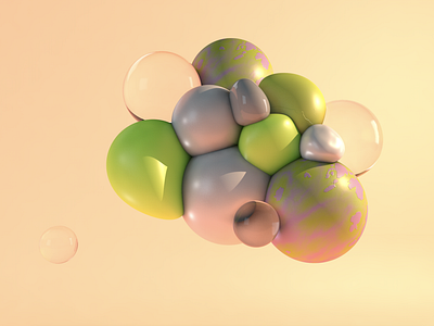 3D Bubbles 3d 3dartwork artwork cinema4d