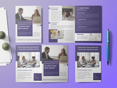 Bi Fold Brochure bi fold brochure brochure brochure design brochures business brochure company brochure company profile corporate brochure flyer pdf print profile