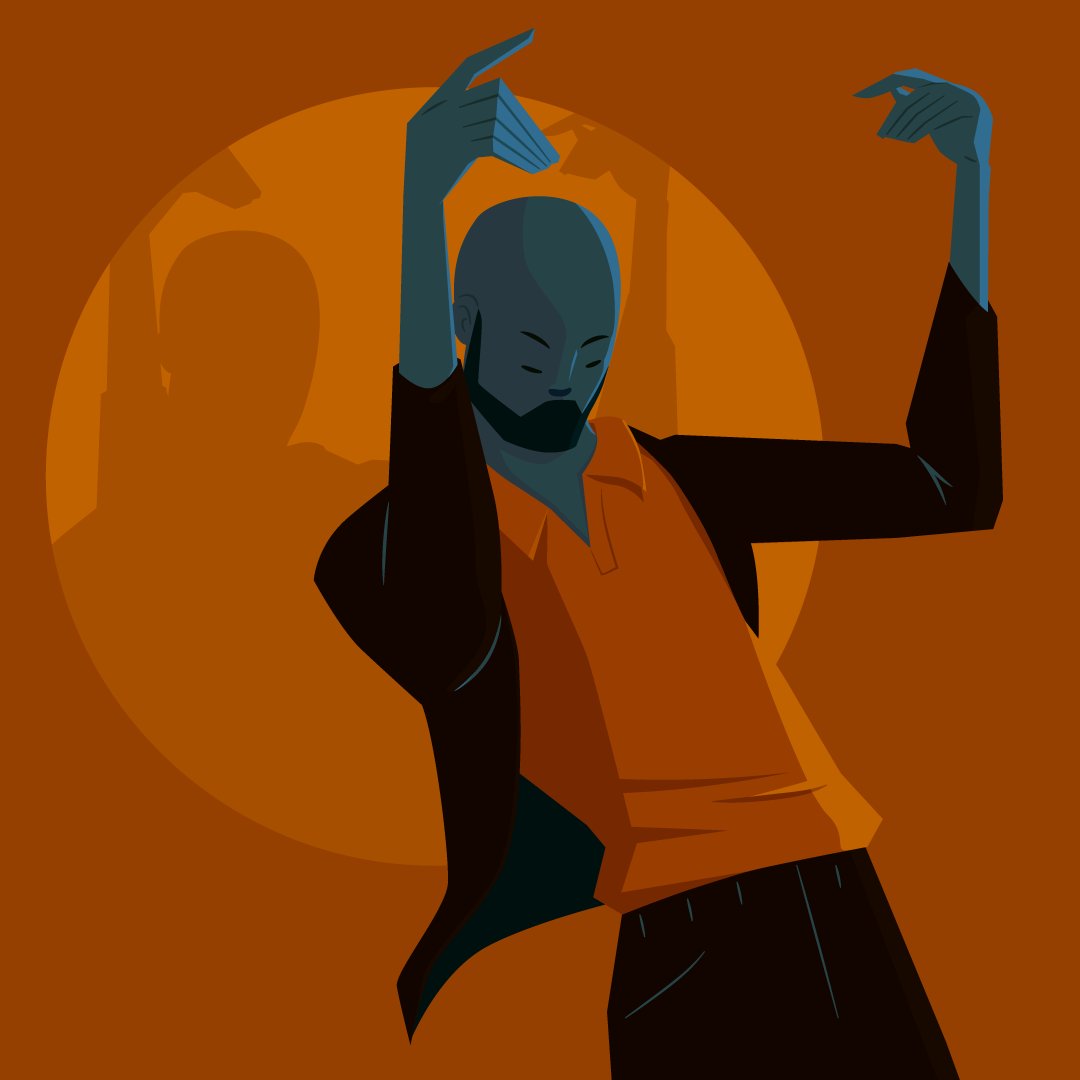 Humble Dancers 2/6 dancing drawing figure drawing illustration lighting oc poses typography vector