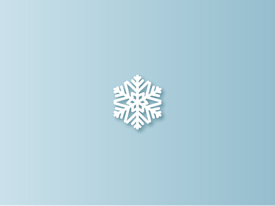 snowflake ❄️ adobe after effects adobe illustrator byjane.creative cold design dribbble gradient graphic design illustration illustrator minimal simple snowflake winter