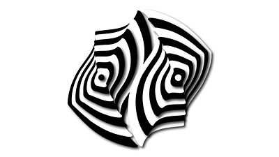 Monochrome Illusion 3d adobeillustrator animation branding graphic design logo motion graphics