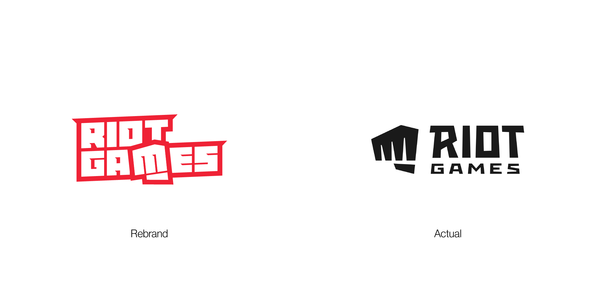 Riot Game - Logo rebrand by Theofficiel on Dribbble
