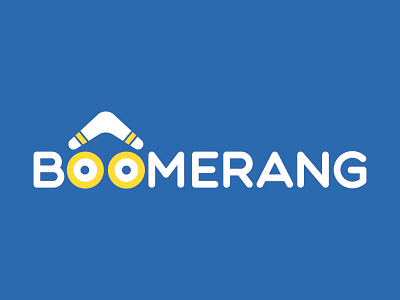 Boomerang Logo Design adventure birds boomerang calm clouds energy eyes flying high logo logo design scope sky