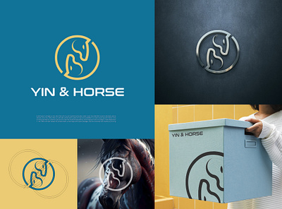 yin & horse 3d animation branding graphic design logo motion graphics ui