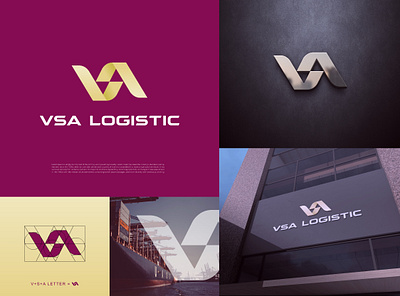 vsa logistic 3d animation branding graphic design logo motion graphics ui