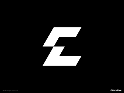 monogram letter E logo exploration .006 brand branding design digital geometric graphic design icon letter e logo marks minimal modern logo monochrome monogram negative space