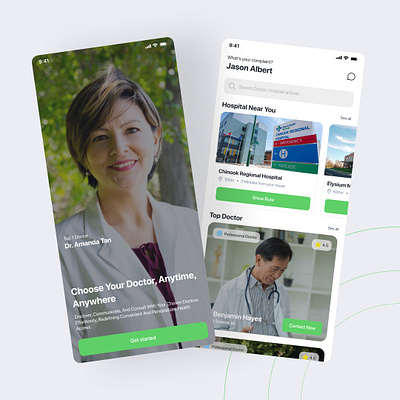 Hospital Mobile App figma hospital mobile mobile app ui uiux userinterface