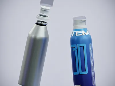 3D - Parfum Deodorant model 3d blender branding design graphic design product render