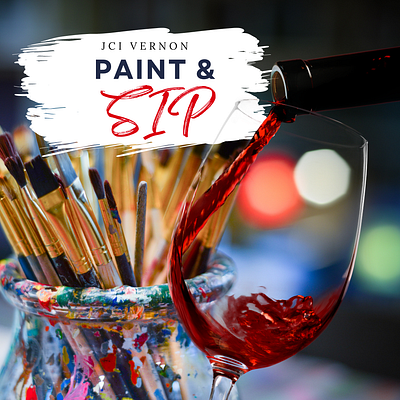 Event Announcement - Paint & Sip combine feature realism