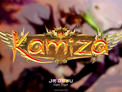 LOGO KAMIZA TEMPLATE PSD FULL EDITABLE animation branding graphic design logo logometin2 metin2 mmorpg logo ui