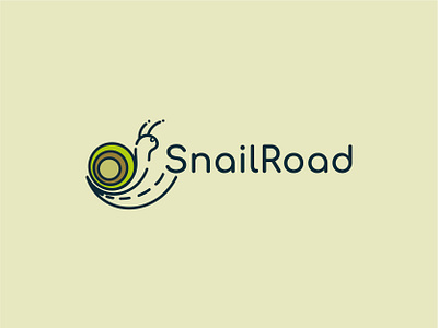 Snail Road logo abstract branding business design graphic design illustration logo road slow snail symbol vector