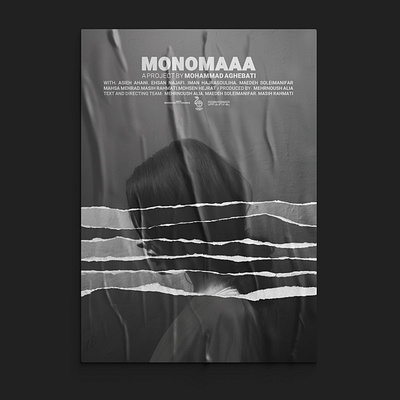 MONOMAAA design designer graphic design jashoo studio poster poster design ramin rostami
