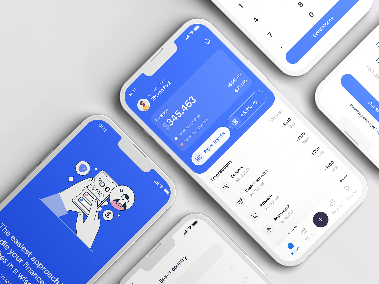 Finance Management App by Filllo Design Agency on Dribbble